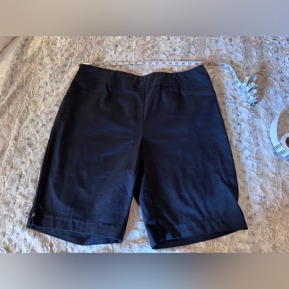 Croft & Barrow Black Dress Short Sz 18W
